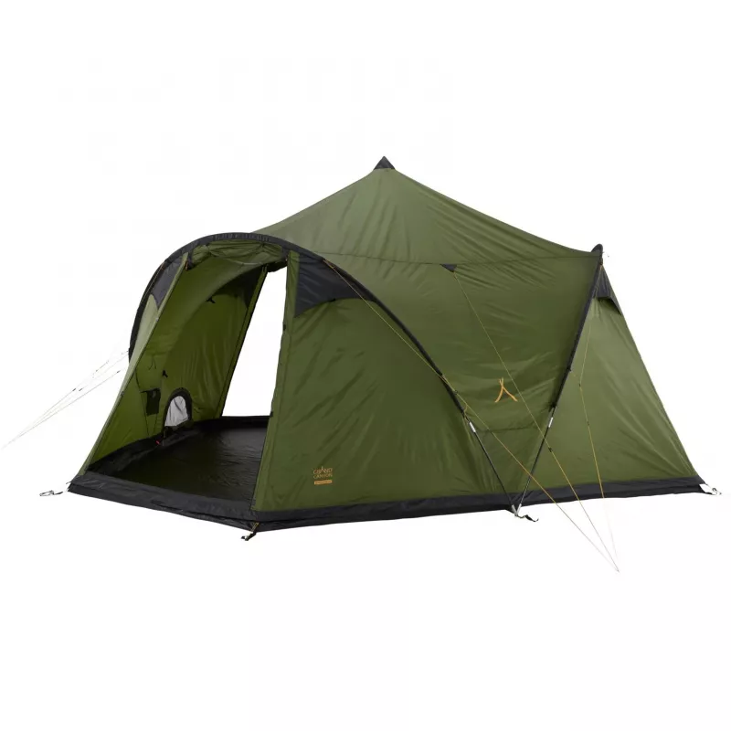 Tenda redonda BLACK KNOB 10, Capulet Olive verde-oliva/castanho
