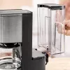 Máquina de café de filtro Rommelsbacher FKM1000, depósito de água de 1,5 L, 12 chávenas, aço inoxidável/preto