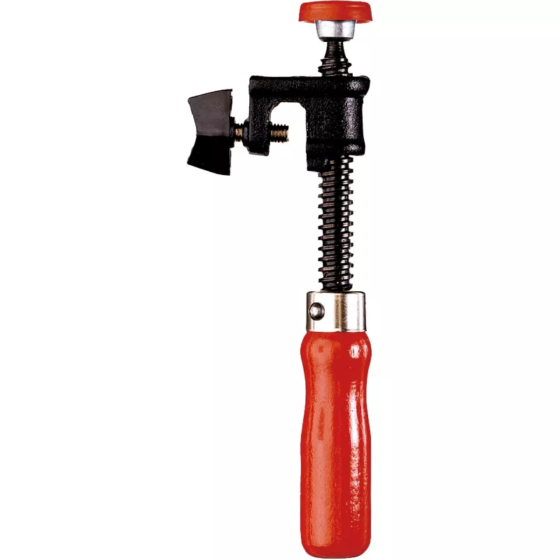 Grampo de canto Bessey KT5-1CP – grampo angular para uniões de placas e colagens