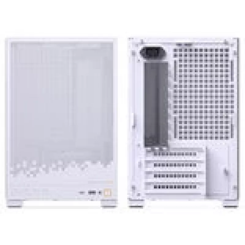 Caixa de computador Jonsbo D32 STD Mesh Mini Case mATX – branco