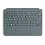 Teclado sem fios portátil Microsoft Surface EP2-32735 QWERTZ Alemão Bluetooth Azul para Surface Pro 12 polegadas