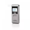 Alcoolímetro ORO‑MED X12 PRO SILVER — teste de alcoolemia sem contacto, intervalo 0–4 g/L, LCD, pilhas AAA