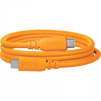 Cabo USB-C para USB-C Rode SC27-O USB 3.2 Gen1, laranja (2m, PD)