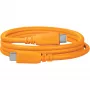 Cabo USB-C para USB-C Rode SC27-O USB 3.2 Gen1, laranja (2m, PD)
