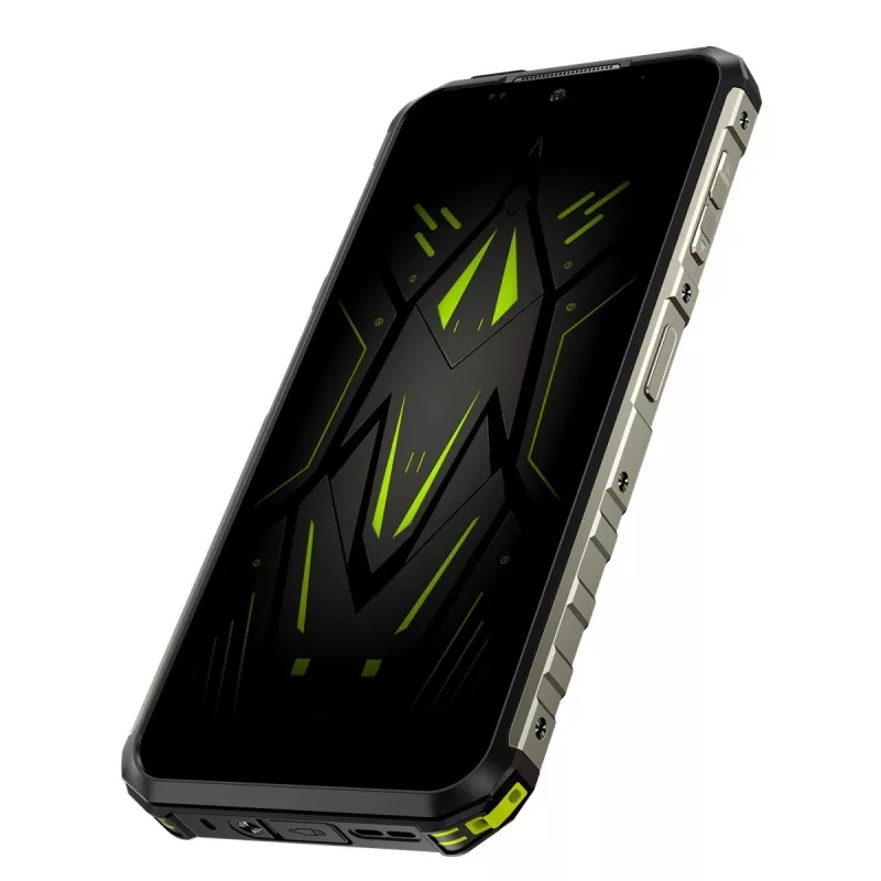 Smartphone robusto UleFone Armor 22 4G, 9 GB RAM, 128 GB armazenamento, IP69K, verde