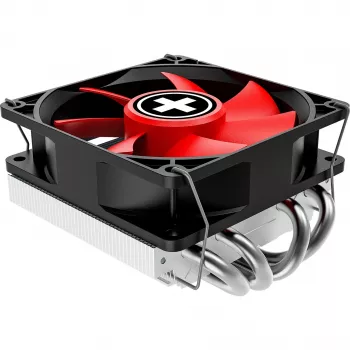 Sistema de arrefecimento para computador Xilence XC041 arrefecedor de processador 9,2 cm preto, vermelho