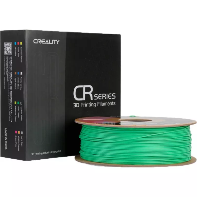 Material de impressão 3D Creality 3301010301 Ácido polilático PLA verde 1 kg 1,75 mm