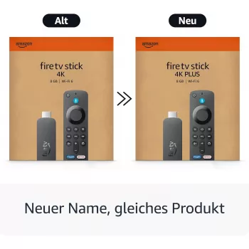 Amazon Fire TV Stick 4K Plus com suporte para Wi-Fi 6 e streaming em Dolby Vision/Atmos e HDR10+
