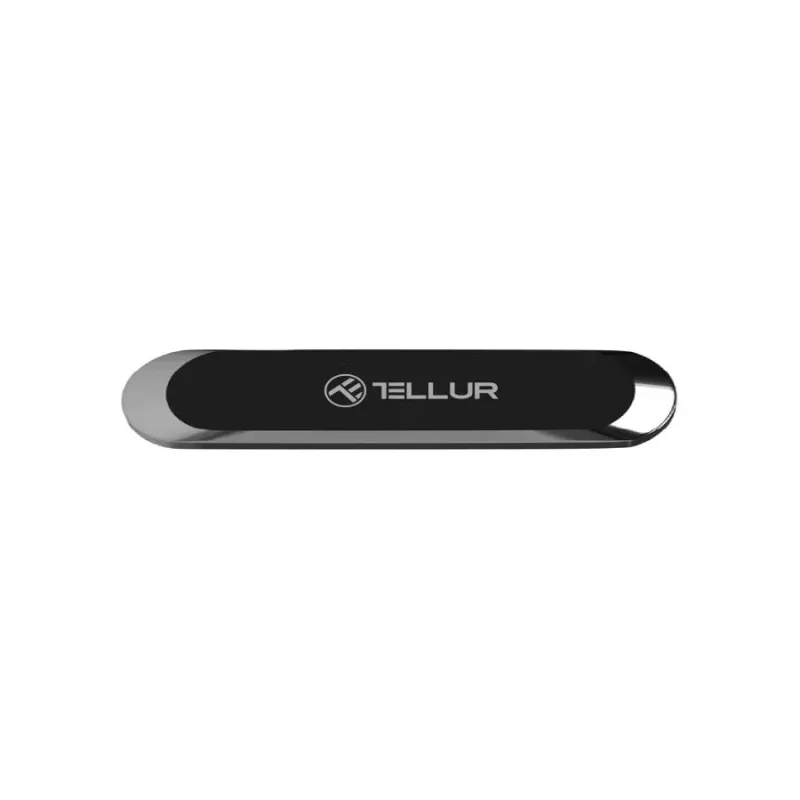 Suporte magnético para telemóvel no carro Tellur MCM8 fixação adesiva, cinzento