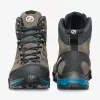 Scarpa ZG Trek GTX botas de caminhada, Titanium/Lake Blue, tamanho 45,5