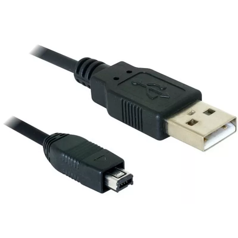 Cabo USB DeLOCK 2.0 mini 4 pinos Hirose 1,5 m