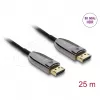 Cabo ótico ativo DisplayPort 2.1 DELOCK 8K 60Hz 40Gbps 25m