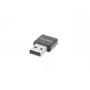 Adaptador USB Wi-Fi LANBERG NC-0300-WI, 2 antenas internas de 2 dBi, USB 2.0, até 2400 Mbit/s, preto