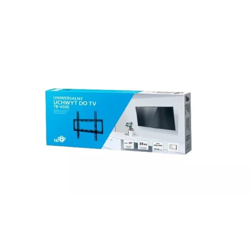 Suporte de parede para televisor TB-450E até 55 polegadas 35kg máx. VESA 400x400