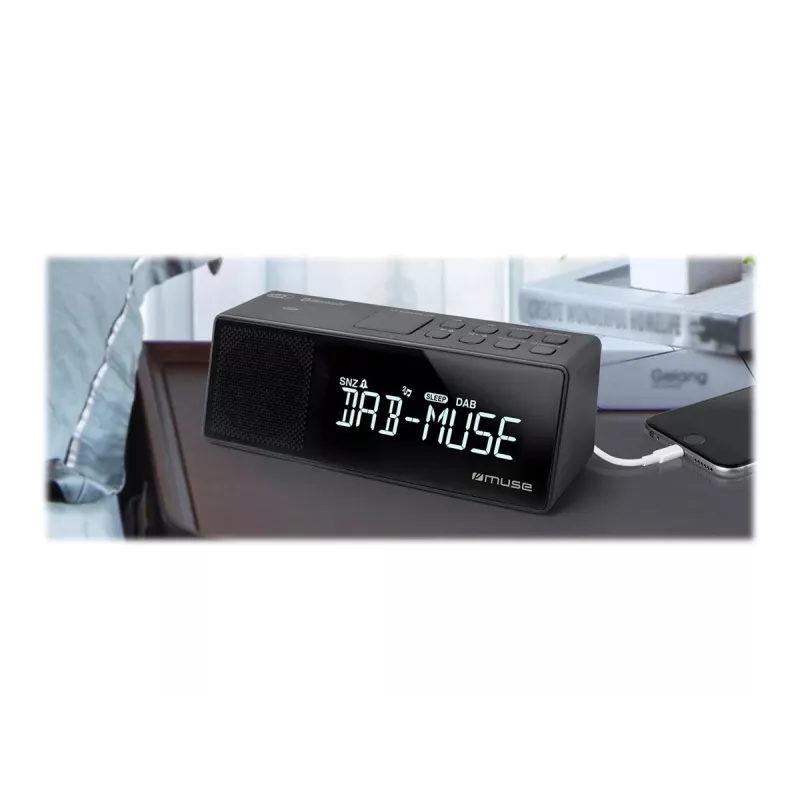Muse M-172 DBT Rádio portátil DAB+/FM RDS, Preto