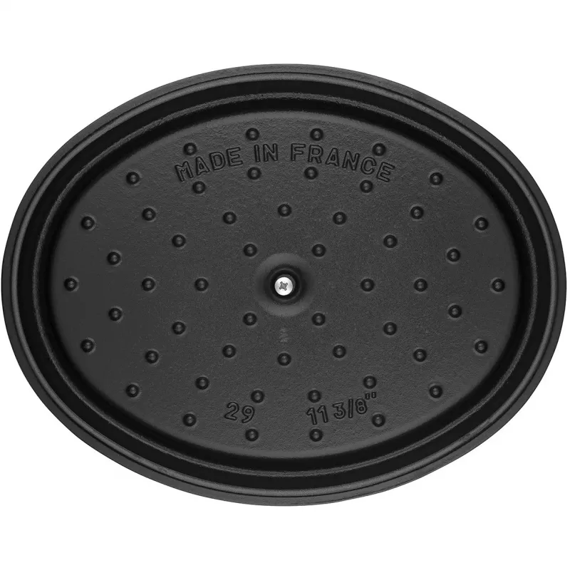 Assadeira Staub 40509-509-0 12 L ferro fundido preto