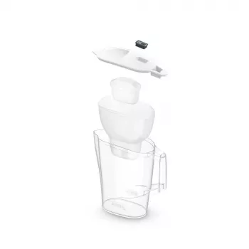 Jarra Brita Aluna 2,4l + 2 cartuchos Maxtra branca