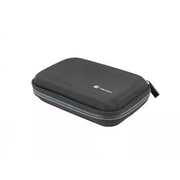 NATEC Krill 2 estojo de viagem organizador para HDD/SSD/acessórios/cabos preto