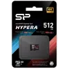 Cartão de memória microSDXC Silicon Power Hypera microSDXC Express 512 GB — UHS-I U3, V30, A1, Class 10