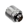 Conector Alphacool HF reto G1/4 polegadas macho para 13/10 mm - cromado prateado