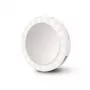 Espelho de maquilhagem de pé Medisana 23603 — redondo, branco, a pilhas, dobrável, iluminação integrada