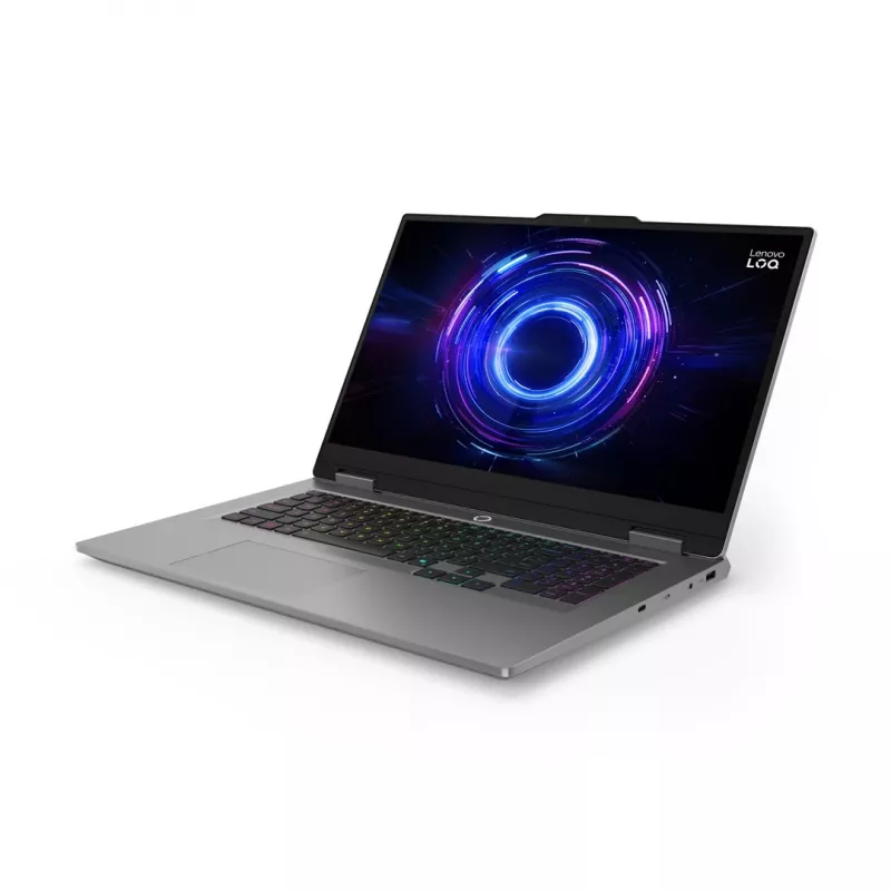 Portátil Lenovo LOQ 17IRX10 Intel® Core™ i7 i7-13650HX 43,9 cm (17,3) Full HD 16 GB DDR5-SDRAM 512 GB SSD NVIDIA GeForce RTX 5060 Wi-Fi 6 (802.11ax) Windows 11 Home cinzento
