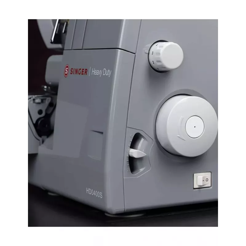 Máquina de costura SINGER HD0405 elétrica prateado Heavy-Duty