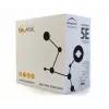 Cabo de rede Solarix SXKD-5E-UTP-PE UTP CAT5E 305m preto