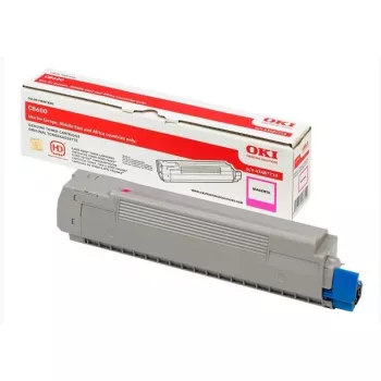 Toner OKI 43487710 até 6000 páginas magenta