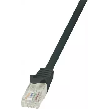 Cabo de rede LogiLink Cat.6 U/UTP RJ-45 10m preto