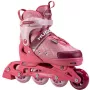 Patins em linha HUDORA Mia 2.0 tamanho ajustável 37–40, rosa
