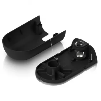 Acessório de montagem em braço Ubiquiti preto que fixa a G5 Turret Ultra a uma parede, canto OU mastro