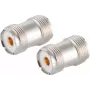 Ficha de vídeo ShiverPeaks 98931 ficha coaxial UHF para aplicações de áudio/vídeo