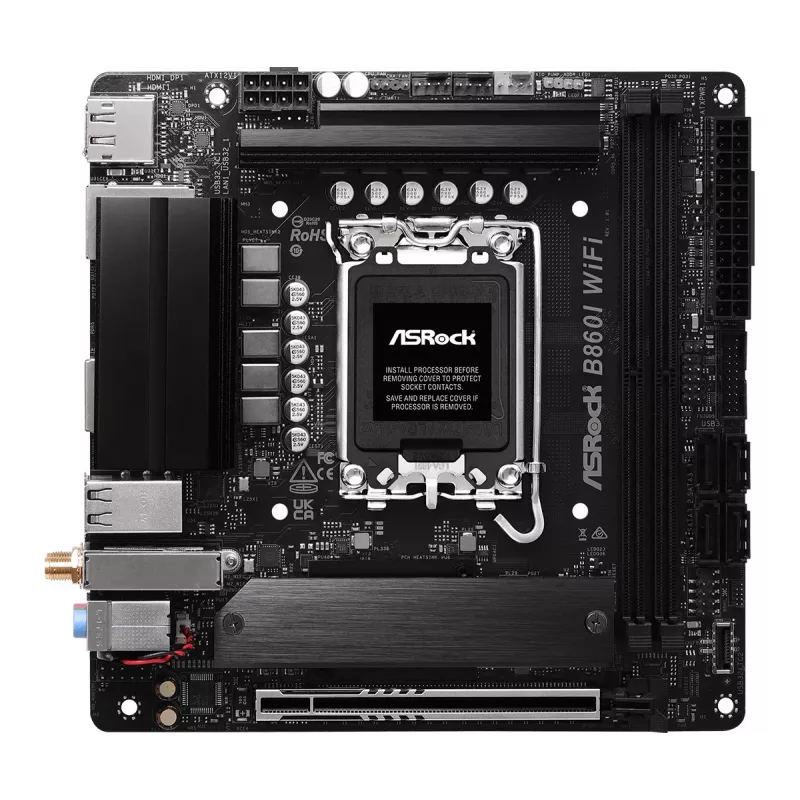 Placa-mãe ASRock B860I WiFi Mini-ITX