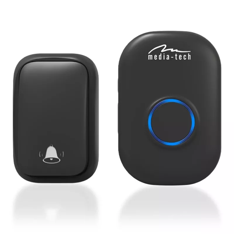 Conjunto de campainha Media-Tech MT5701 preto