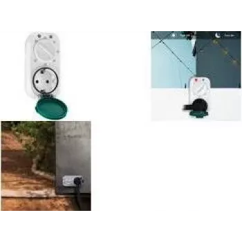 LogiLink ET0013 - tomada - com fios - branco