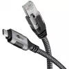 Goobay 70755 cabo USB-C para RJ45 Ethernet CAT 6 para ligação à Internet com fios estável com router/modem/switch de rede/substitui adaptador USB para RJ45 / 1