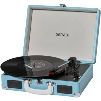 Inter Sales DENVER VPL-120 - Gira-discos 1 Watt - azul