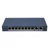 Switch de rede Hikvision DS-3E1310HP-EI(B) Fast Ethernet gerido (10/100) Power over Ethernet (PoE) cinzento