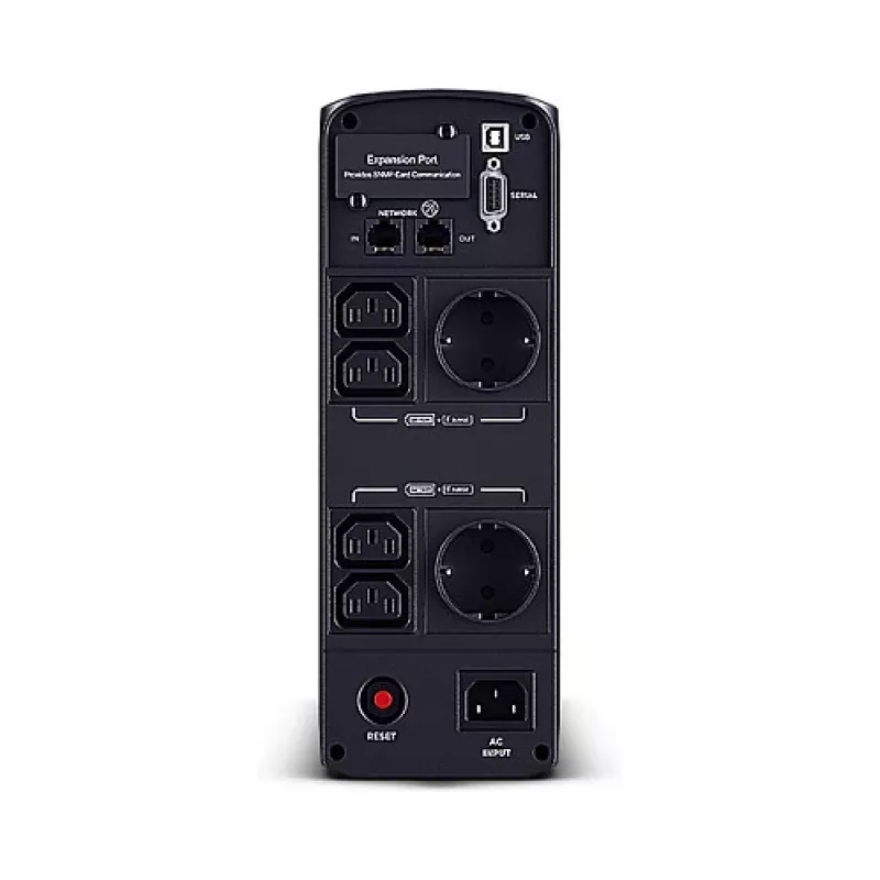 Fonte de alimentação ininterrupta (UPS) CyberPower CP1600EIPFCLCD Line-Interactive 1,6 kVA 1000 W 6 saídas AC