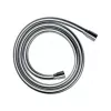 Mangueira de duche flexível hansgrohe ISIFLEX B 125 cm 28272000, reforçada com metal, para chuveiros de mão
