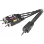 Speaka Professional SP-7869876 acessório de ligação preto
