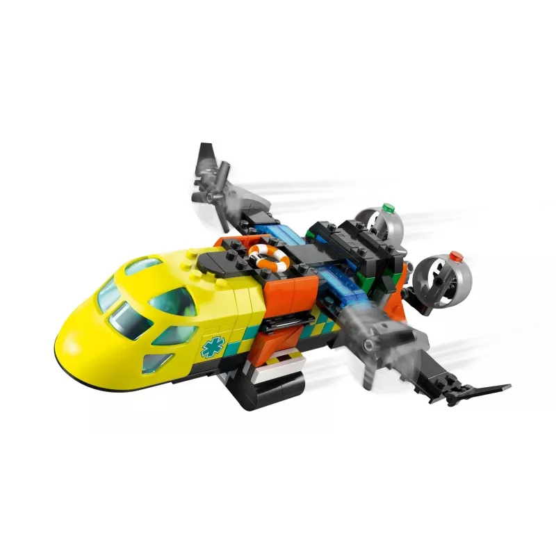 LEGO CITY 60505 Avião, camião de assistência e hovercraft