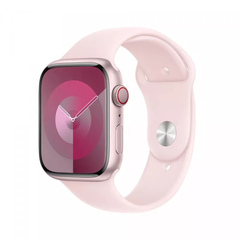 Pulseira desportiva rosa-claro 45 mm - S/M