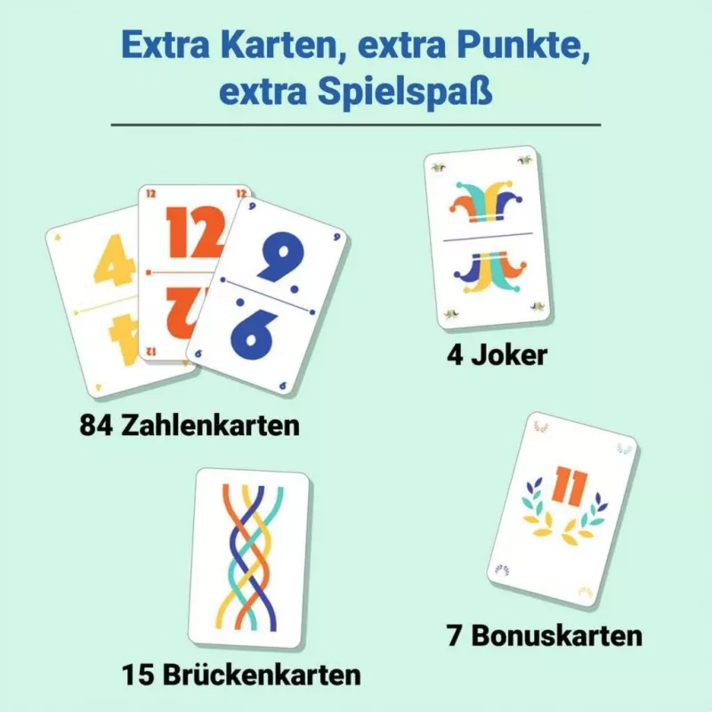 Elfer raus Extra, jogo de cartas