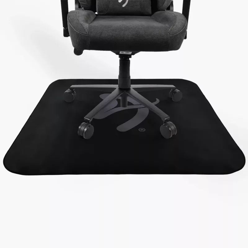 Tapete para cadeira Arozzi AZ-ZONA-QTRO-BKGY microfibra 1160 mm preto/cinzento