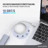 4smarts 540959. Comprimento do cabo: 1,5 m, Ligação 1: USB C, Ligação 2: USB C, Versão USB: USB 3.2 Gen 1 (3.1 Gen 1), Taxa máxima de transferência de dados: 100