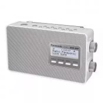 Rádio digital DAB+ Panasonic RF-D10EG-W, branco (RFUD10EGW)