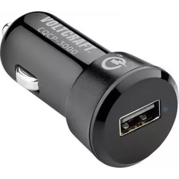 VOLTCRAFT CQCP-3000 Carregador USB para automóvel, camião Corrente de saída (máx.) 3000 mA 1 x USB Qualcomm Quick Charge 3.0 (VC-11507505)