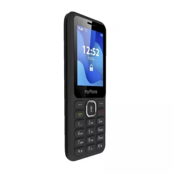 Telemóvel MYPHONE myPhone 6320, ecrã de 2,4 polegadas, Dual-SIM, 1000 mAh, Bluetooth, rádio FM, preto